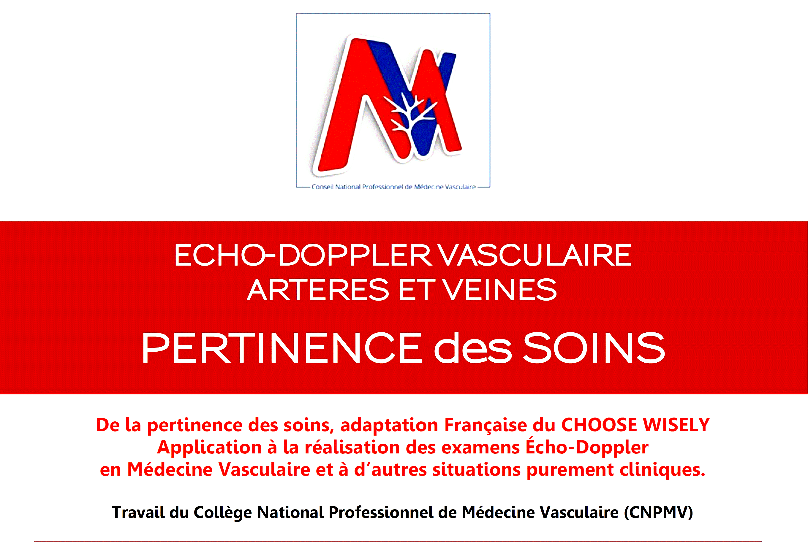 Pertinence des examens - Médecine Vasculaire - Marseille